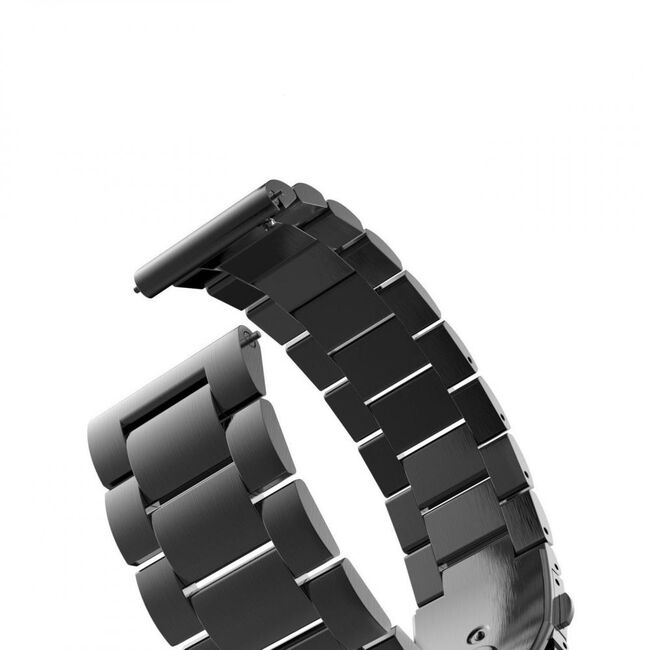 Curea Ceas - Watchband 22mm (w010) - samsung galaxy watch (46mm) / watch 3 / gear s3, huawei watch gt / gt 2 / gt 2e / gt 2 pro / gt 3 (46 mm) - silver