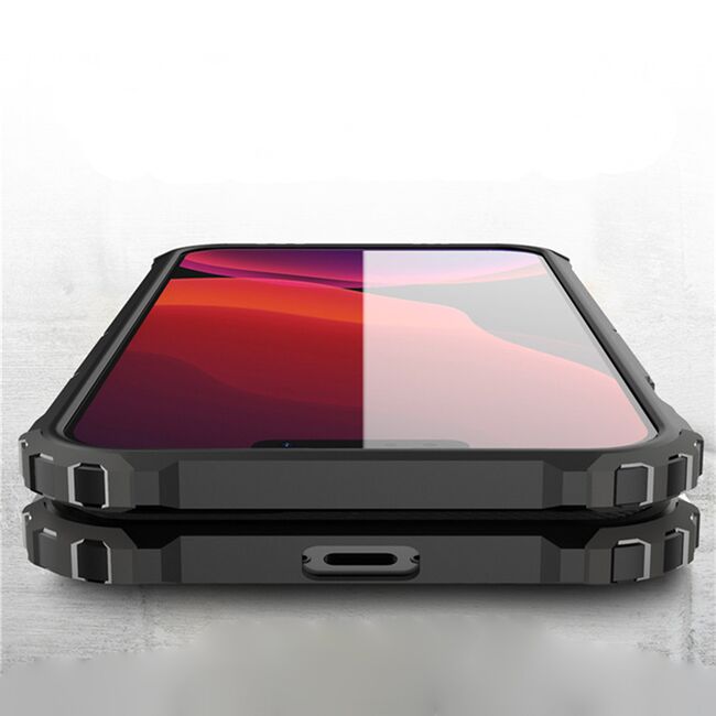 Husa iPhone 14 Hybrid Armor, negru