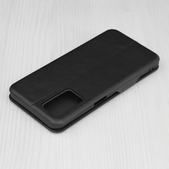 Husa Oppo A16, A16s, A54s tip carte - safe wallet plus magnetic, negru