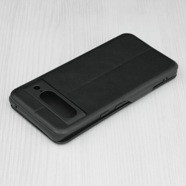 Husa Google Pixel 7 Pro tip carte - safe wallet plus magnetic, negru