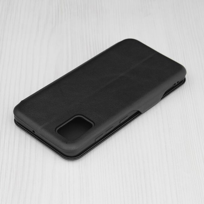 Husa Samsung Galaxy A51 tip carte - safe wallet plus magnetic, negru