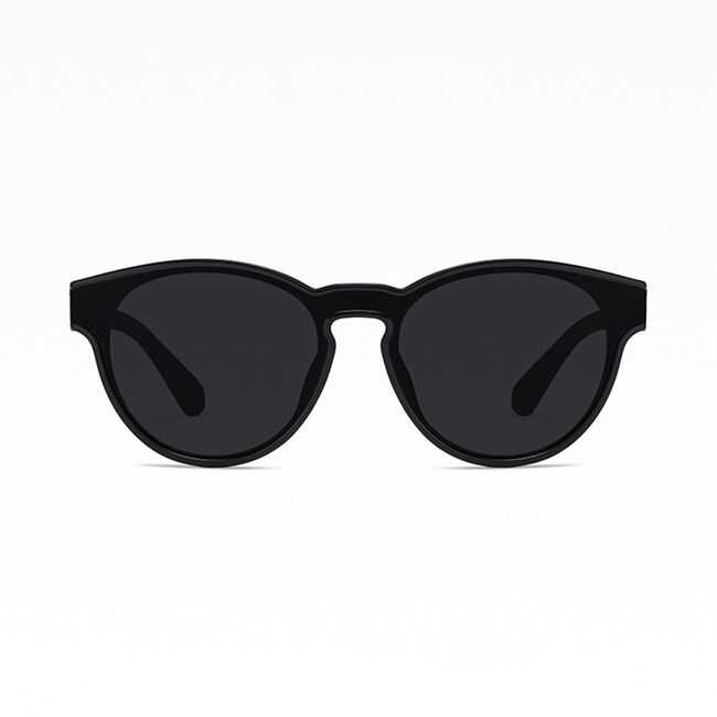 Ochelari soare rotunzi polarizati unisex Techsuit, negru, TR7545