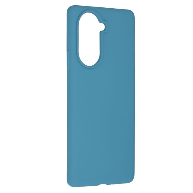 Husa huawei nova 10 din silicon moale, techsuit soft edge - denim blue
