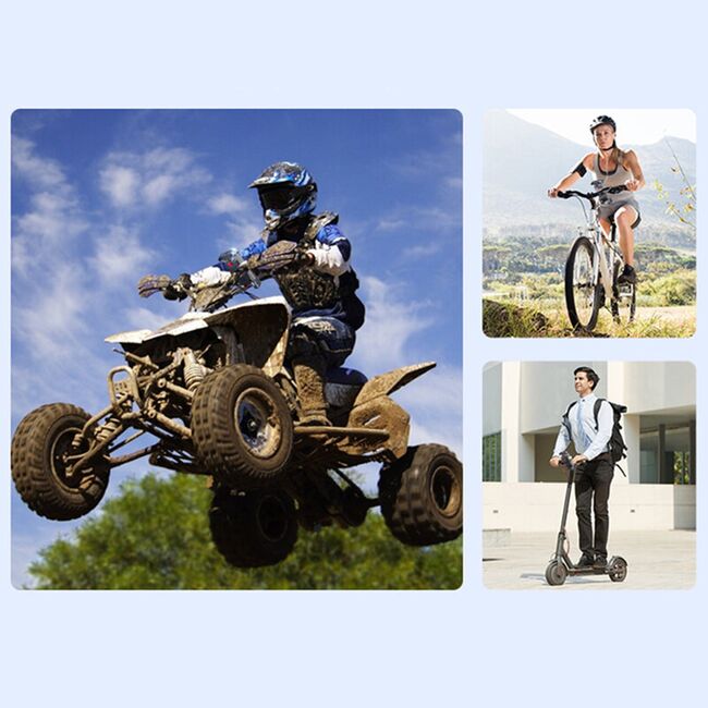 Suport de telefon pentru bicicleta, Joyroom, JR-ZS264, Montare pe ghidon, Negru, Rotire 360 grade, Compatibil pana la 6,8" - negru