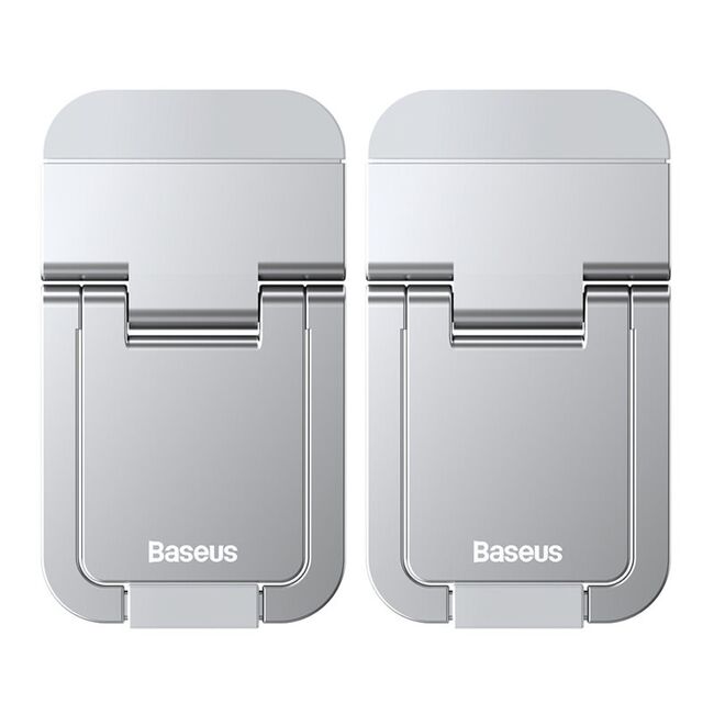Set 2 x Suport de birou pentru laptop Baseus, argintiu, LUZC000012