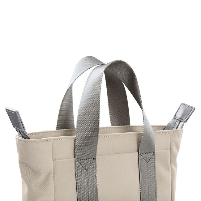 Rucsac laptop dama 14″ impermeabil Tomtoc 12l, gri, T63M1D1