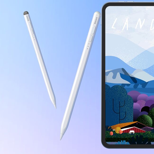 Stylus pen activ Baseus Smooth Writing 2 Series pentru iPad, palm rejection, Tilt, SXBC060502