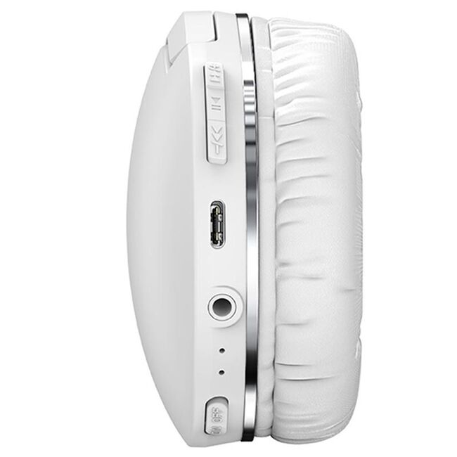 Casti over-ear wireless Baseus Encok D02 Pro, Noise Reduction, alb, NGTD010302