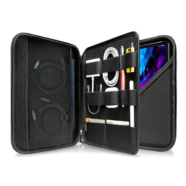 Geanta iPad Pro 12.9 (2018/2020/2021/2022) Tomtoc Premium, negru, B06B1D1