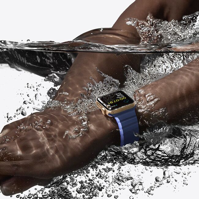 Curea magnetic Apple Watch 1/2/3/4/5/6/7/8/SE/SE 2 (38/40/41mm) Dux ducis - ld series - negru galben
