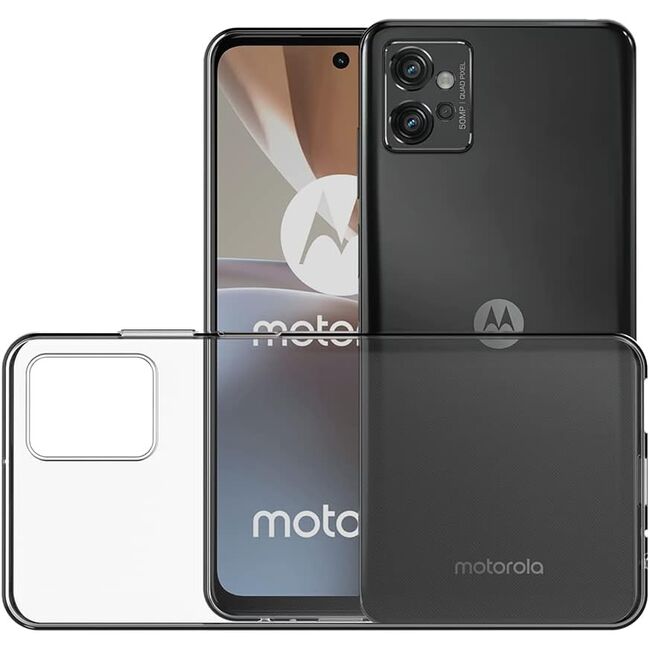 Husa pentru Motorola Moto G32 Slim Anti-Shock 1.5mm, Transparent