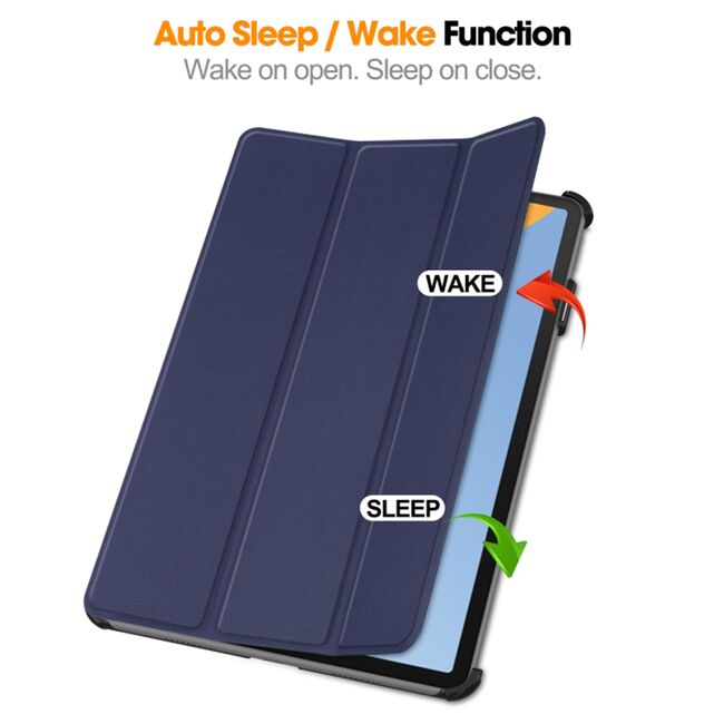 Husa Huawei MatePad 11 2023 UltraSlim de tip stand, functie wake-up/sleep, navy blue