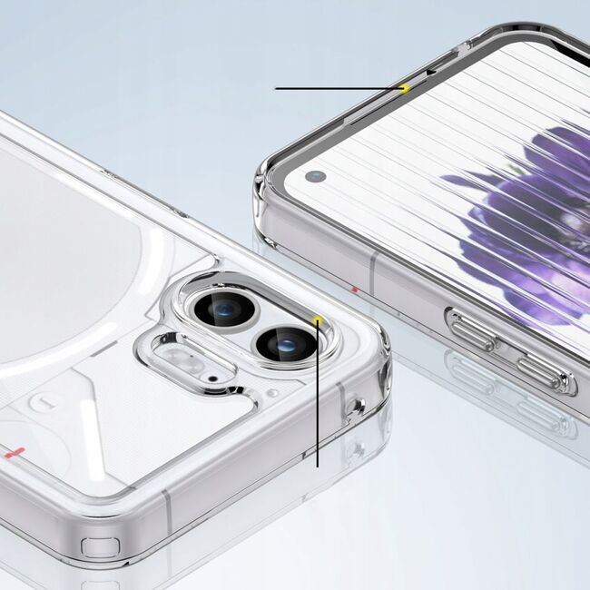 Husa pentru Nothing Phone 2 Slim Anti-Shock 1.5mm, Transparent