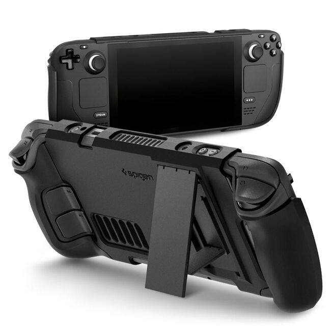 Carcasa Steam Deck Spigen Thin Fit PRO, negru