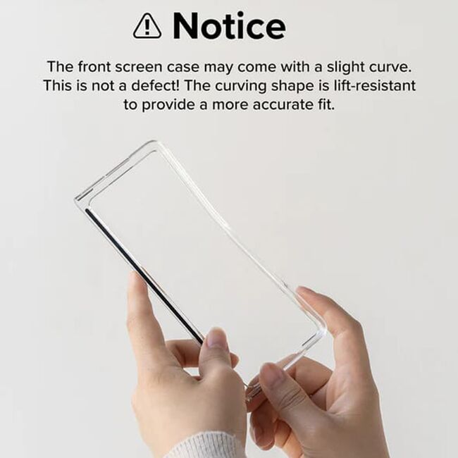 Husa pentru Samsung Galaxy Z Fold 5 Ringke - slim, clear