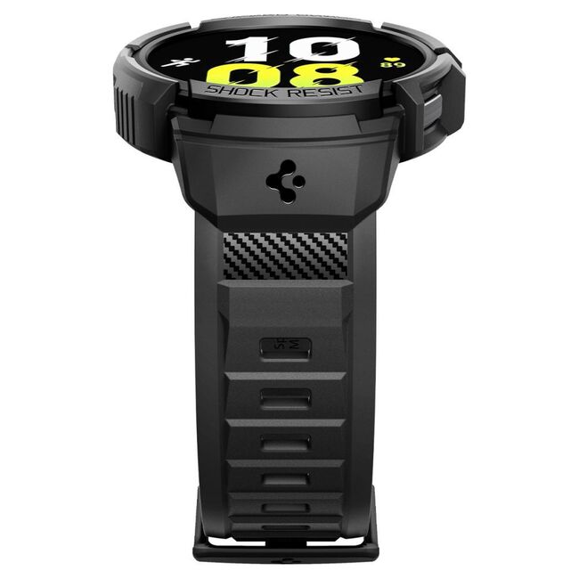 [Pachet husa + curea] Samsung Galaxy Watch 6 44mm Spigen Rugged Armor Pro, negru