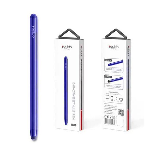 Stylus pen capacitiv 2in1 Android, iOS Yesido ST01, blue