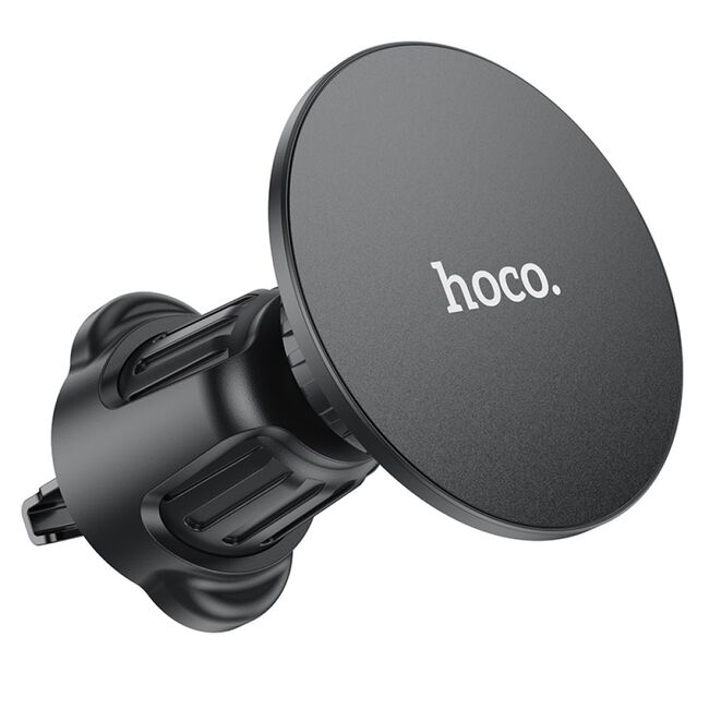 Suport telefon auto magnetic grila ventilatie Hoco H12, negru
