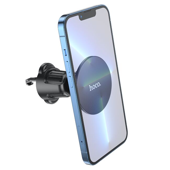 Suport telefon auto magnetic grila ventilatie Hoco H12, negru