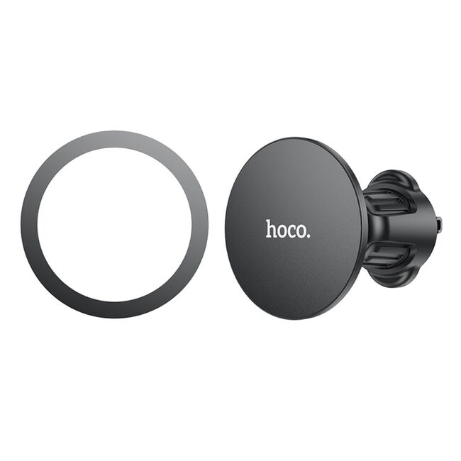 Suport telefon auto magnetic grila ventilatie Hoco H12, negru
