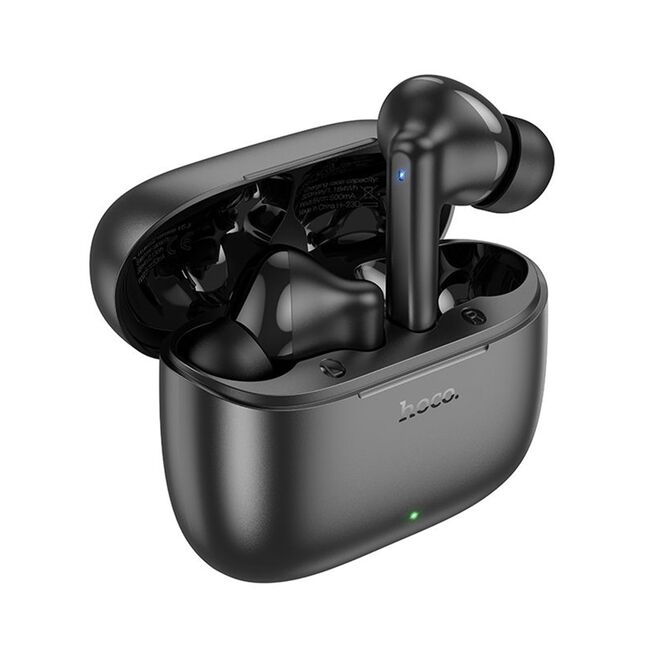 Casti true wireless in-ear, Bluetooth headset Hoco EQ2, negru