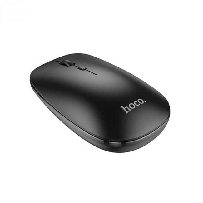 Mouse Bluetooth wireless 2.4G, 800/1200/1600 DPI Hoco GM15, negru