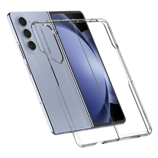 Husa Samsung Galaxy Z Fold 5 Spigen Air Skin, transparenta