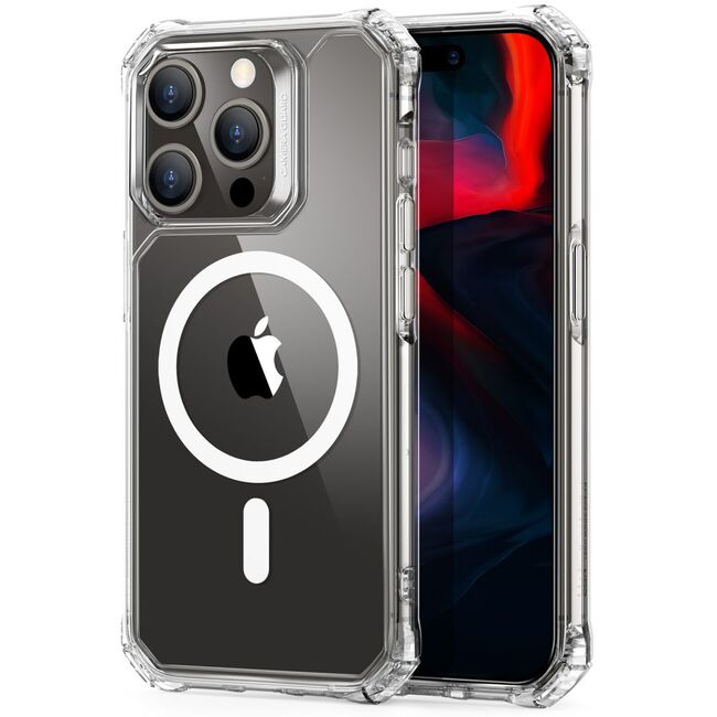 Husa iPhone 15 Pro ESR Air Armor HaloLock, transparenta
