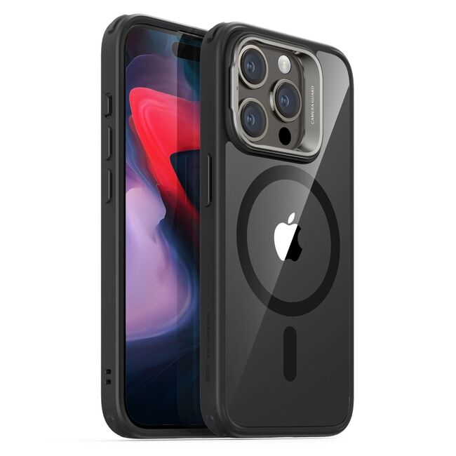 Husa pentru  iPhone 15 Pro - ESR Classic Hybrid HaloLock cu Magsafe Kickstand - negru