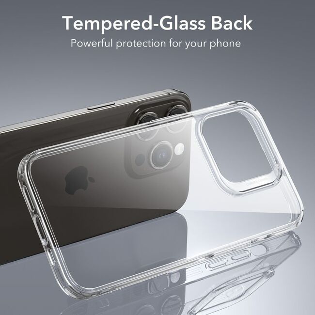 Husa iPhone 15 Pro ESR Ice Shield, transparenta