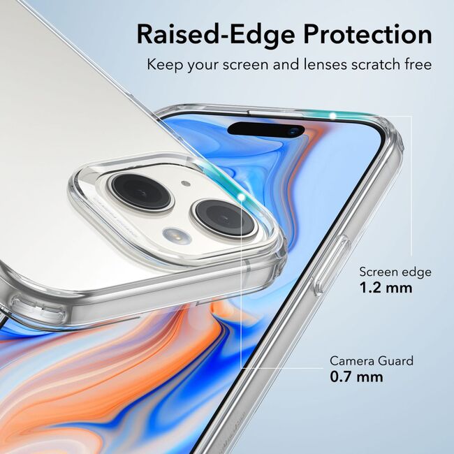 Husa iPhone 15 Plus ESR Project Zero, transparenta