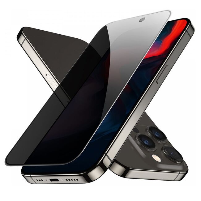 Folie privacy sticla iPhone 15 Pro ESR Screen Shield