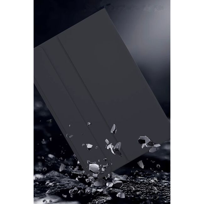 Husa cu tastatura iluminata pentru Samsung Galaxy Tab S9+ Plus 12.4 inch si suport S-Pen, negru