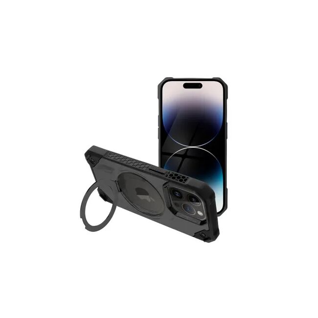 Husa iPhone 15 Pro Armor Cover comptabila Magsafe, negru