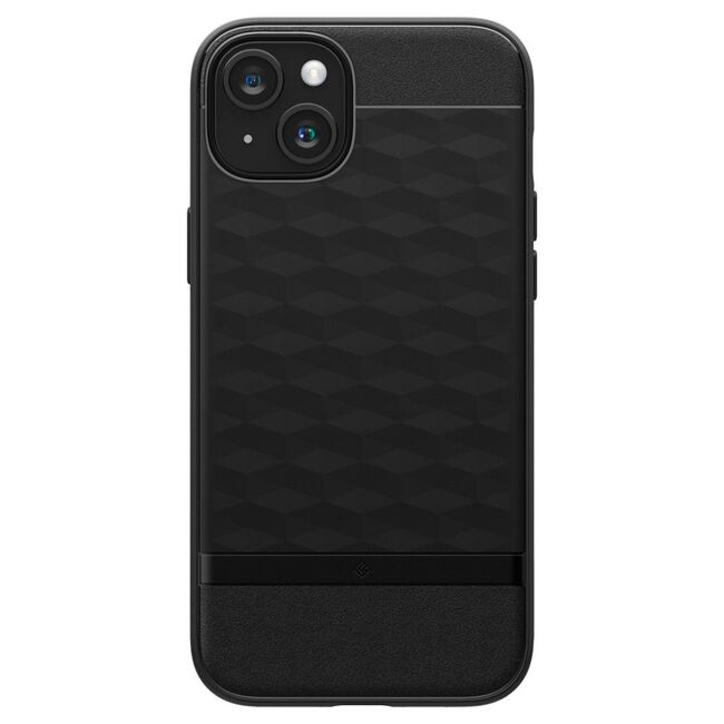 Husa iPhone 15 Spigen Caseology Parallax MagSafe, negru