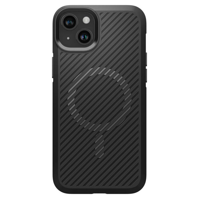 Husa iPhone 15 Plus Spigen Core Armor MagSafe, matte black