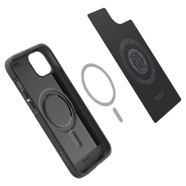 Husa iPhone 15 Plus Spigen Core Armor MagSafe, matte black