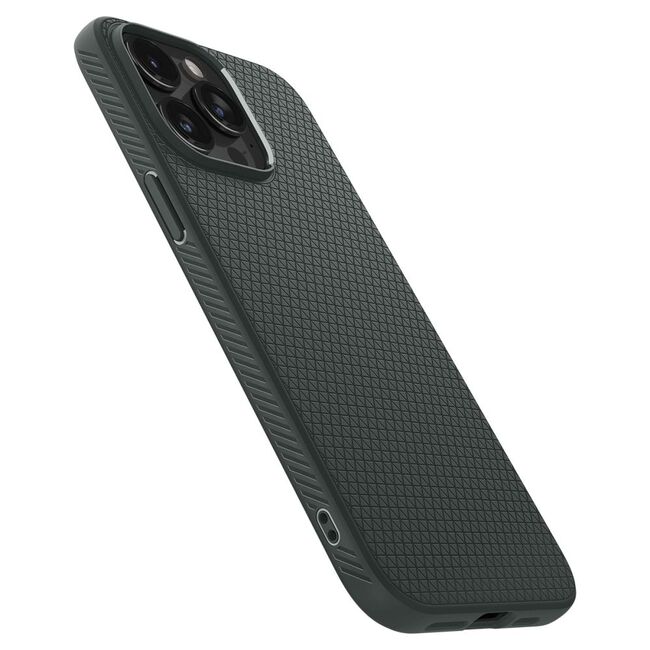 Husa iPhone 15 Pro Spigen Liquid Air, verde