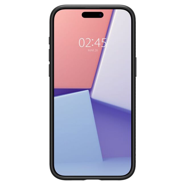 Husa iPhone 15 Pro Max Spigen Liquid Air, matte black