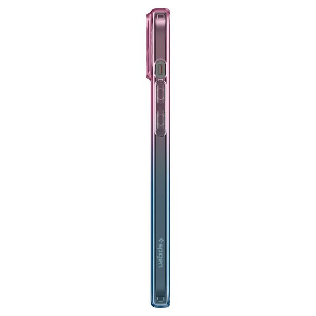 Husa iPhone 15 Spigen Liquid Crystal, roz