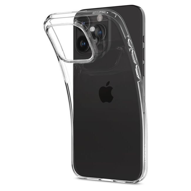 Husa iPhone 15 Pro Spigen Liquid Crystal, transparenta
