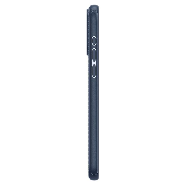 Husa iPhone 15 Pro Max Spigen Mag Armor MagSafe, albastru