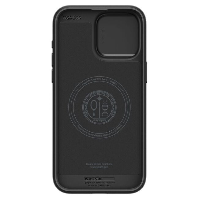 Husa iPhone 15 Pro Spigen Optik Armor, negru