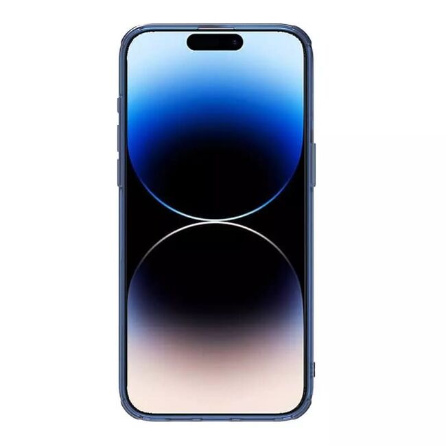 Husa iPhone 15 Pro Nillkin Nature MagSafe, albastru