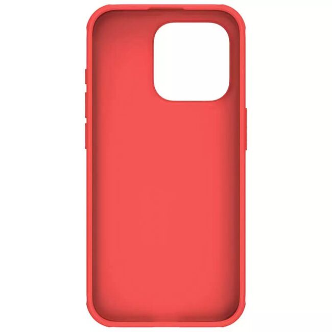 Husa iPhone 15 Pro Nillkin Super Frosted Shield Pro, rosu