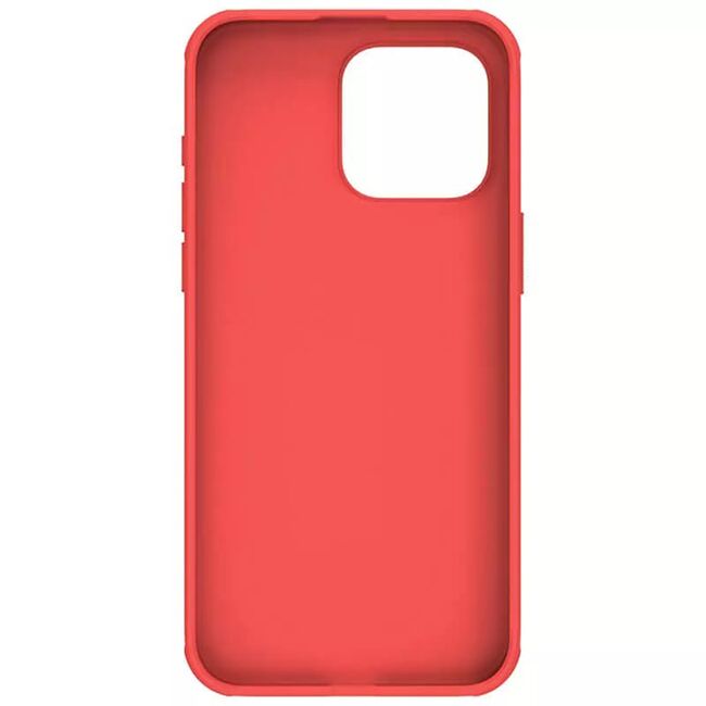 Husa iPhone 15 Pro Max Nillkin Super Frosted Shield Pro, rosu