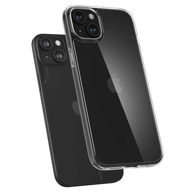 Husa iPhone 15 Spigen Air Skin Hybrid, transparenta