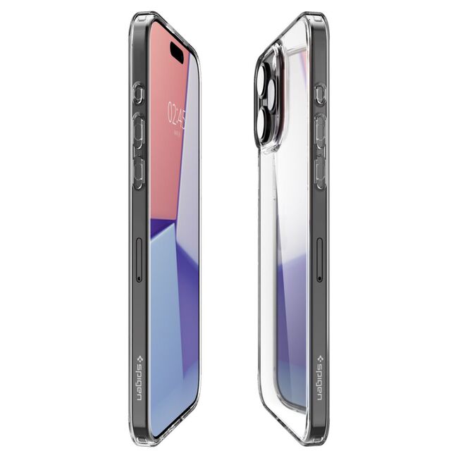 Husa iPhone 15 Pro Max Spigen Air Skin Hybrid, transparenta