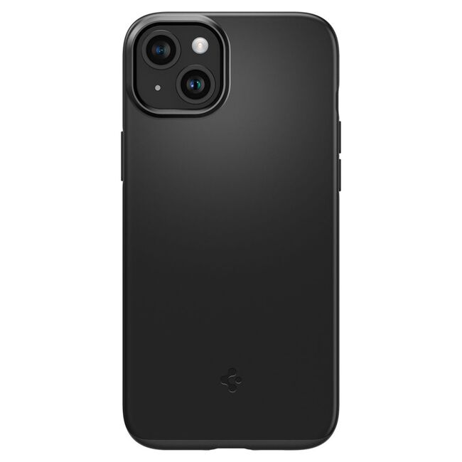 Husa iPhone 15 Spigen Thin Fit, negru