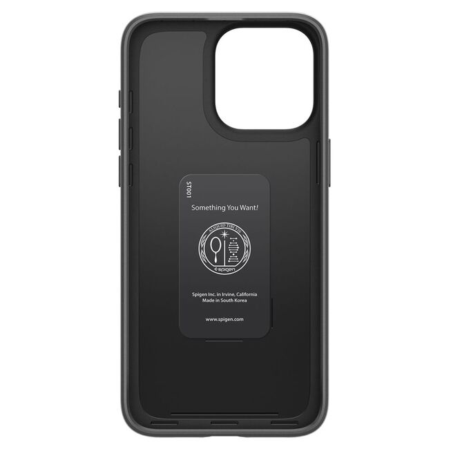 Husa iPhone 15 Pro Spigen Thin Fit, negru